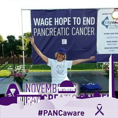 I am an alumni member of the Survivor Council of the Pancreatic Cancer Action Network, a volunteer with the Silicon Valley Affiliate and an 16-year survivor.