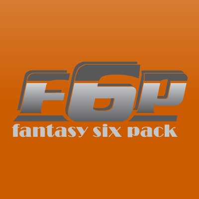 A Six Pack of Fantasy Sports, led by @F6P_Joe & @WeTlkFntsySprts. Advice for all your fantasy needs, including from some of the most accurate NFL & MLB rankers.