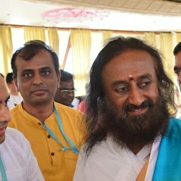 working in HAL Nasik Division and Art of living Teacher both ways serve the nation.