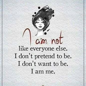 I am me!