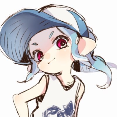 Nano ぷちさんのイラストとても素敵です 可愛いイカちゃんもいいですがクールでかっこいいイカちゃん探してて素敵なイラストに出会えました ぷちさんの作品と明示すればsnsアイコンに使っても良いとプロフに書かれていたのでお借りさせていただきます
