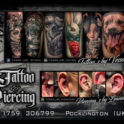 Vesso Art Studio is a friendly family run Custom tattoo, Piercing and Laser Removal studio.
Award winning Artist Vesso Alexiev