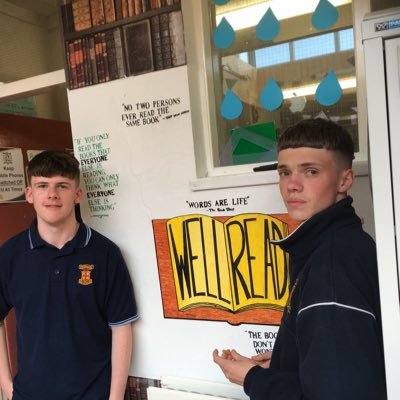 This is a whole school Reading initiative. We are promoting reading for enjoyment. We are a PDST Well Read school 2016-2019.