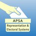 Representation & Electoral Systems Section of APSA (@RepresentElect) Twitter profile photo