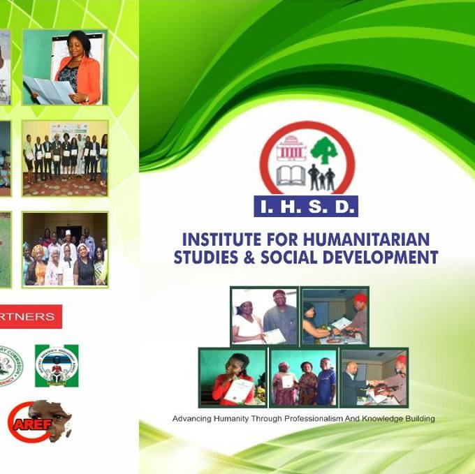 IHSDNig's profile picture. IHSD was established in  12th August, 2010 to engage in 
1. Training and Consultancy 
2. Celebrating Humanitarians/Awards
3. Research and Community Services etc