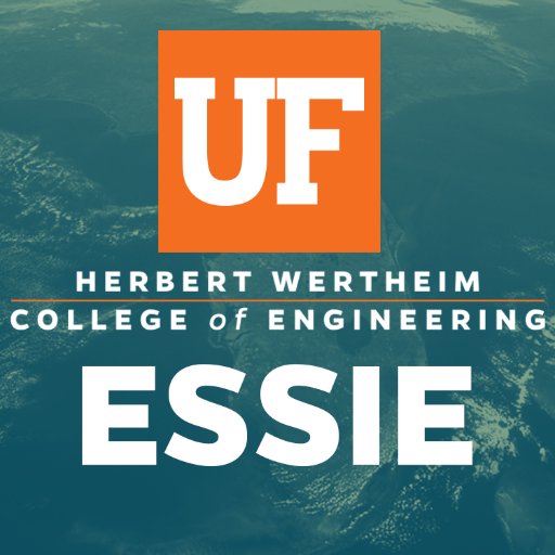 Official account for ESSIE, a @UFWertheim & @UF school comprised of two departments: Civil & Coastal Engineering + Environmental Engineering Sciences. #ESSIEUF