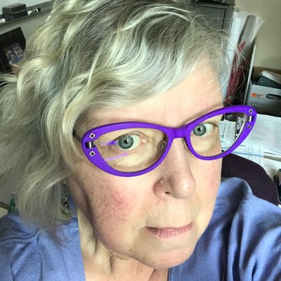 Retired Occupational Therapy professor. Canadian. Island dweller. Glass artist. Founding member OT4OT