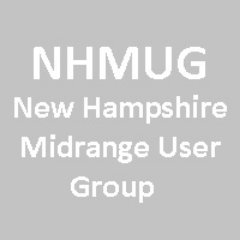 NHMUG serves the IBM i community in New Hampshire and some of the surrounding areas of Vermont, Maine, and Massachusetts. Also participates in NEUGC.