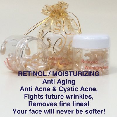 Retinol w/LIPOCHROMAN ® Fantastic Anti-aging Anti-acne, Remove fine lines, add elasticity & brightness . 30 caps  $19.99 order at https://t.co/mW47j1XilX