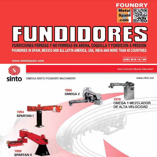 Foundry Congress Spain Mexico  Jornadas Fundición Bilbao Querétaro 2018-2019  organized by  Foundry magazine FUNDIDORES http://t.co/8tW1enoMGI