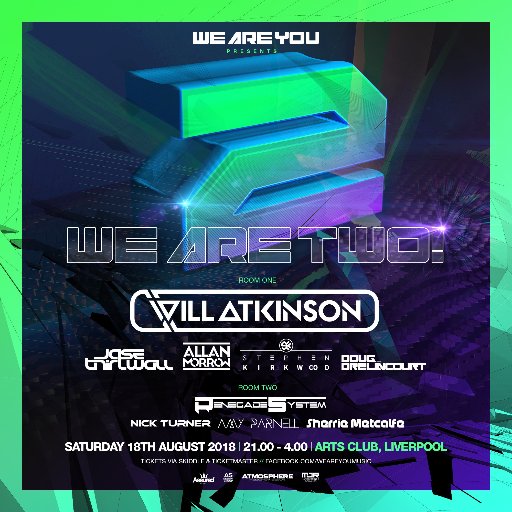 WeAreYou a high energy night based in Liverpool. our aim is to bring the best DJ's, play the best sounds & have the best crowd.