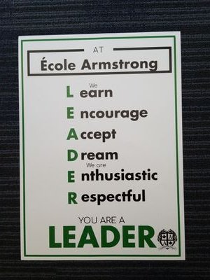 The official Twitter account for Ecole Armstrong Elementary