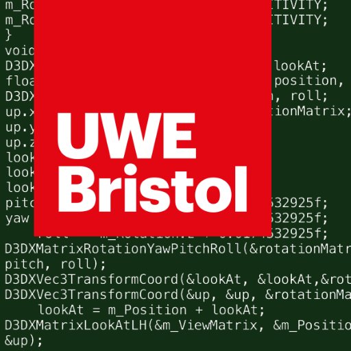 Established, accredited, creative and technical; Games Technology B.Sc. (Hons) @UWEBristol has been building games and grads since 2006.