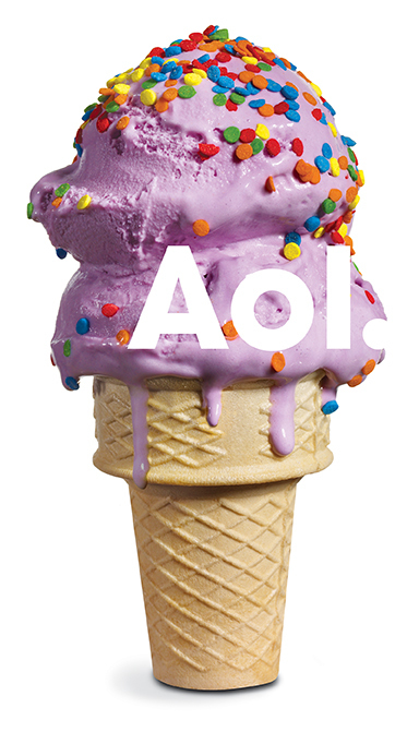 Look out for the AOL Ice Cream truck. Coming to a location near you to give out free treats!