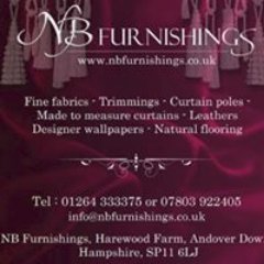 NBFurnishings's profile picture. Furnishings company in Andover UK.
High quality fabrics for Upholstery, Curtains, Cushions.
We offer a full Upholstery service, Curtains made to measure.