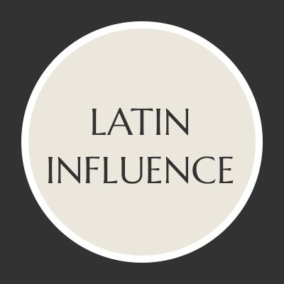 Latin has influenced many words and languages.