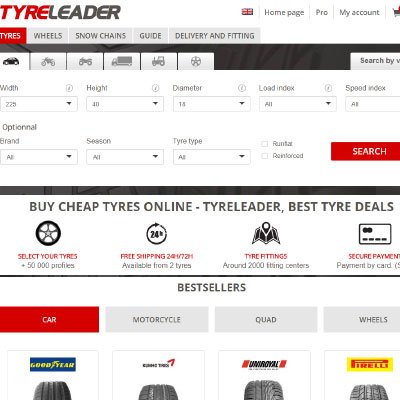 Buy cheap tyres online