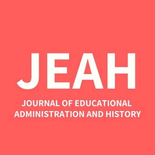 Journal of Educational Administration and History || Eds Jane Wilkinson & Amanda Heffernan  || https://t.co/B2ynpUCHzn