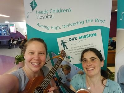 We make music with children and adults in healthcare settings across Yorkshire. We currently work in hospitals in Sheffield and Leeds.