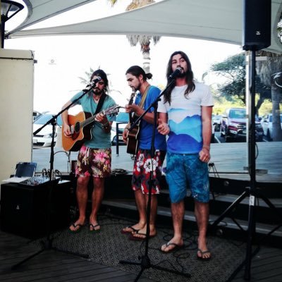Three piece acoustic band originally from South Africa. Songwriters, singers, guitarists, and harmonies. Original songs and covers inspired by the 60's & 70's.