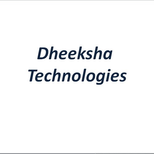 We have both in-class and online training available as per your convenience. We @ Dheeksha Technologies believe in quality training