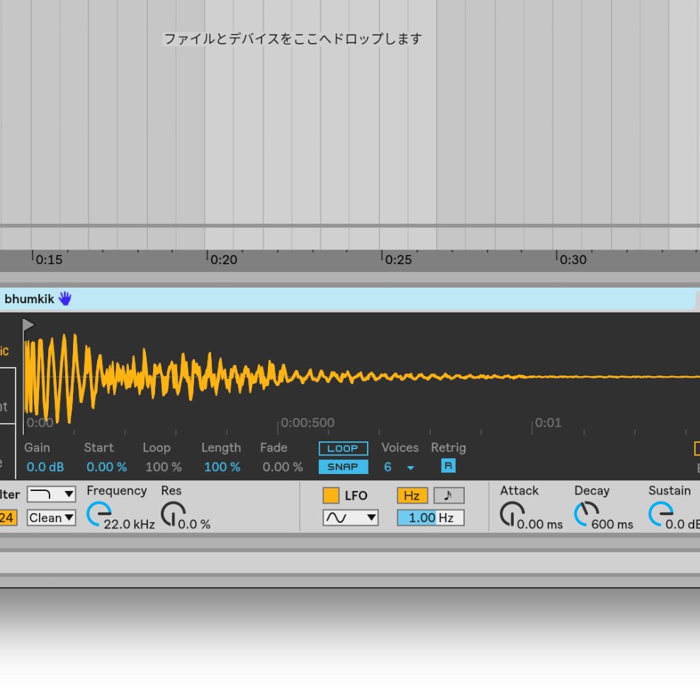 beatmaker。神奈川生まれ九州の端っこ在住。