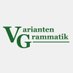 Variantengrammatik (@variantengra) Twitter profile photo Variantengrammatik (@variantengra) Twitter profile photo