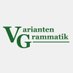 Variantengrammatik (@VariantenGra) Twitter profile photo