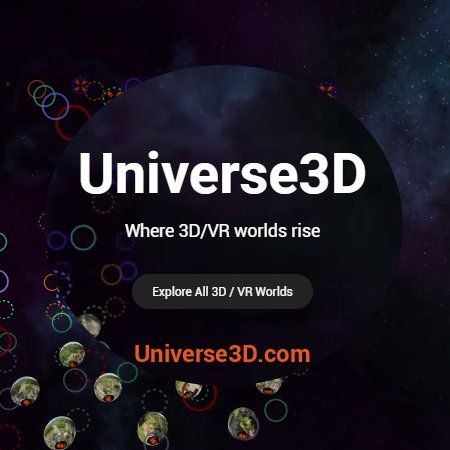 #Universe3D - Where #3D & #VR worlds rise!
#album3d #4ai #indiedev #gamedev #unity3d #3D #VR #AR #XR #MR #madewithunity #weddingphotography #apps #app #gifts