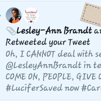 GOD'S FAVORITE LUCIFER FAN AND ALSO, MAZE'S BITCH. (@lucifermuststay) 's Twitter Profile