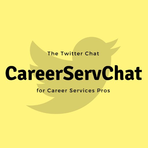 Official handle of the #CareerServChat. Join us for a lively chat the 4th Wed. of each month at 12:30pm ET/9:30am PT. Topic to suggest? @LynnCareerCoach