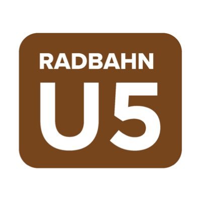 #Highway to #Hellersdorf - für #Radfahrer entlang der oberirdischen U-Bahnlinie 5 bietet die #Radbahn U5 🚲 | hier twittert @radbezirk_mahe