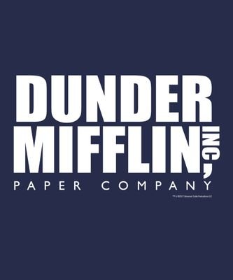 Dunder Mifflin: Limitless Paper in a Paperless World.