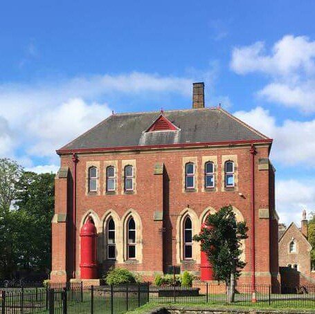 Victorian water pumping museum, with a steam powered Beam Engine and a 1914 gas engine, in operation and still pumping water from the River Tees