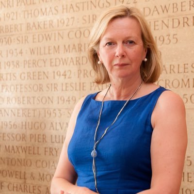 Architect, planning consultant and first woman president of the RIBA