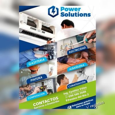 PowerSolution14's profile picture. "Calidad seguridad y confianza"