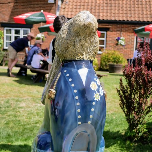 You’ve heard the legend, now meet the hare wearing the Admiral’s hat. Follow this stargazer’s adventures and find him in his hoppy place, on the #GGH18 trail.