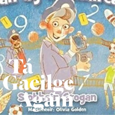 Beatha teanga í a labhairt.
Triúr páistí, trí leabhar do pháistí.
Tháinig mé ar ais chuig an nGaeilge agus mé i mo dhuine fásta. Ag tógáil clainne le Gaeilge.