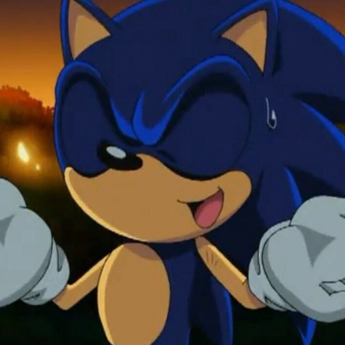 Just a huge Sonic fan. I just post pictures on this account (haters get blocked and reported if you don't like what I post just keep scrolling and ignore it)