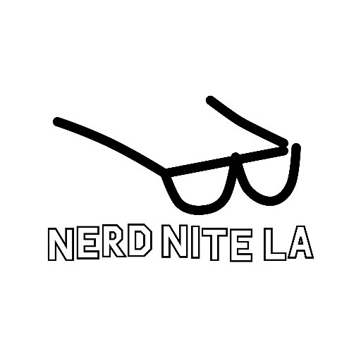 We're #NerdNiteLA (like TED talks + beer), #DRINKINGnDRAGONS (live DnD), & #NerdNiteOut (community-building). Want more info? Email la@nerdnite.com.