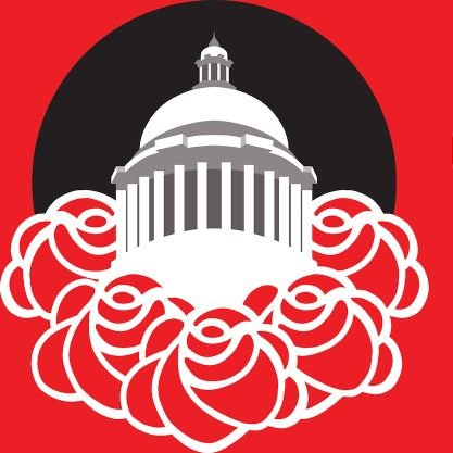 Democratic Socialists of America 🌹 Olympia, WA chapter. Monthly general meetings are open to the public. Come! Help organize a better world!