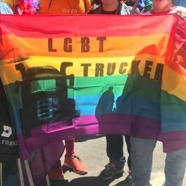 LGBT Truckers are coming out of the closet,traveling to and fro hauling the goods you need and want!