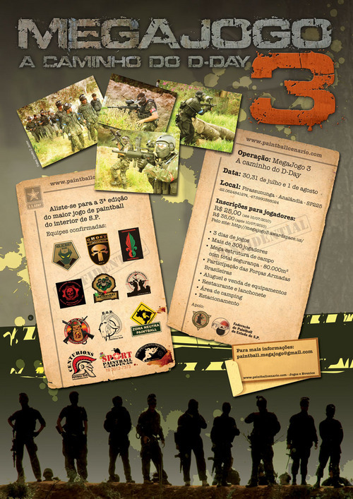 Mega Jogo o maior jogo de Paintball do Brasil