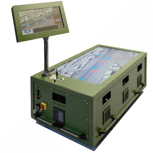World's most innovative tution system for briefings, training and rehearsals of military tactics