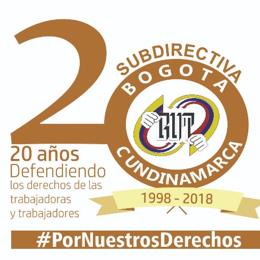 Central Unitaria de Trabajadores de Colombia CUT. Subdirectiva Bogotá - Cundinamarca.