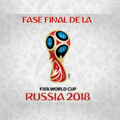 FASEFINAL2018's profile picture. Soy la fase final de la copa del mundo,A ver quien me gana!