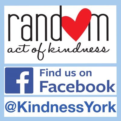 Making people smile, one act of kindness at a time 💞 find us on Facebook & Instagram @KindnessYork