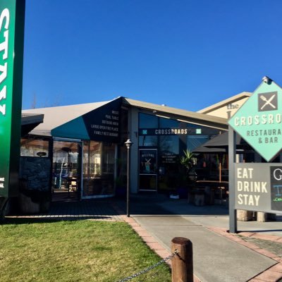 Crossroads Bar and Family Restaurant, located in Methven, NZ.