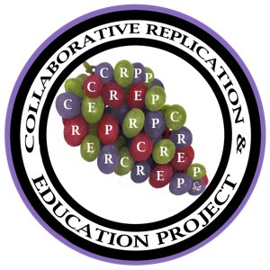 we provide training, support, and prof growth opportunities for students & instr's completing replication projs, & address the need for direct & + replications