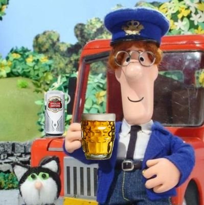 Greendale's finest Postman ! 🍺🍺🍺

parody . . . obviously 🙁

#PissedUpPat   #PatStats